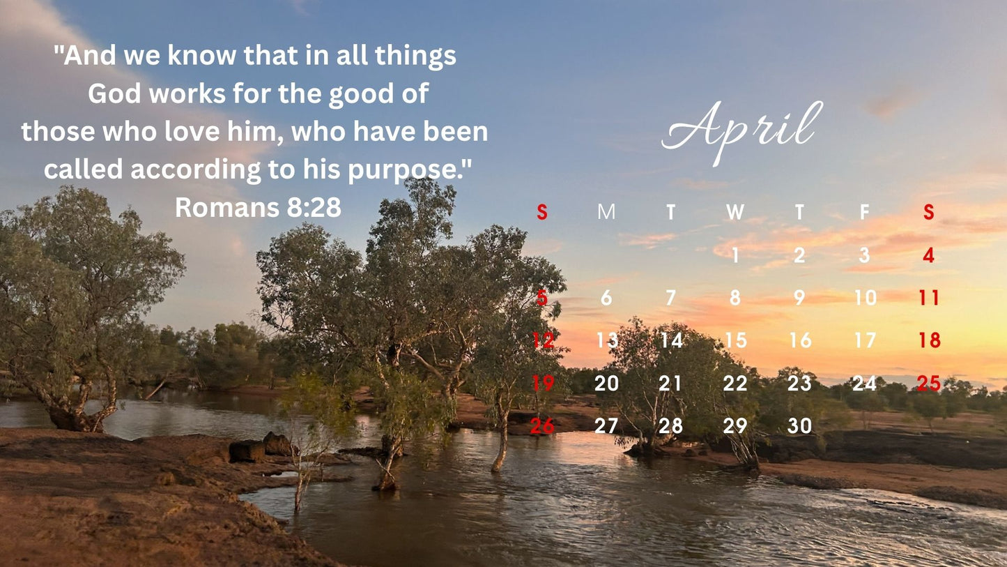 Doomadgee Encouragements 2026 Digital Calendar