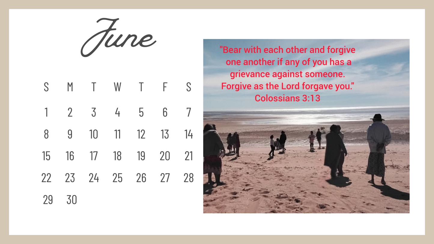 Doomadgee Encouragements 2025 Digital Calendar